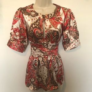 Vintage silky BCBGMAXAZRIA top